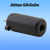 (4 ADET) Ayarlanabilir 9.5 cm Siyah Mobilya Kanepe Baza Koltuk Vidalı Orta Destek Ayağı Ayakları thumbnail 4