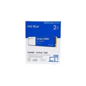 WD Blue SN580 WDS200T3B0E 2TB 4150/4150 Gen4 NVMe PCIe M.2 2280 SSD thumbnail 2