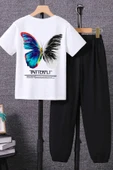 Çocuk Butterfly Alt - Üst Eşofman Takımı - 2