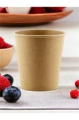 Organik Kağıt Karton Bardak 8 Oz (50 ADET) - 2