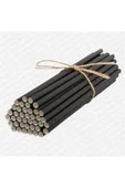 Siyah Frozen Kağıt Pipet 8mmx204 Cm (20 ADET) - 1