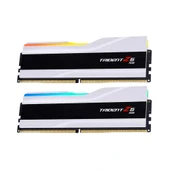 GSKILL Trident Z5 RGB Beyaz DDR5-6000Mhz CL30 64GB 2x32GB DUAL 30-40-40-96 1.4V - 4