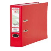 Manu Büro Klasör Geniş Plastik Kırmızı 2030 thumbnail 1