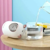 Nefes Aldıran Sessiz Çalışan Sevimli Ayı Tasarımlı USB Bağlantılı Aromaterapi Hava Nemlendirici - 3