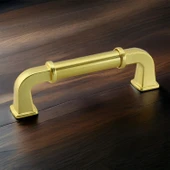 Alfa Metal Mat Gold Altın Kulp 96 mm Mobilya Çekmece Mutfak Dolabı Dolap Kapak Kulpları Kulb Kulpu thumbnail 8