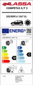 Lassa 205/80R16 104T Xl Competus A/T 3 D-C-71 4 Mevsim Suv Lastiği (Üretim Yılı: 2025) thumbnail 2