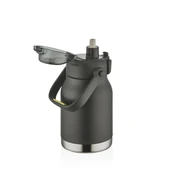 Shotay Çelik Termos Matara Phone Holder 1000Ml Siyah - 2