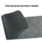 Beylini Merdiven Halısı Halıfleks Basamak ve Merdiven Paspası Kaymaz Taban Gri 20x75 CM - 3