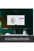 Logitech Signature M650 Küçük ve Orta Boy Sağ El Için Sessiz Kablosuz Mouse - Beyaz - 4