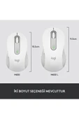 Logitech Signature M650 Küçük ve Orta Boy Sağ El Için Sessiz Kablosuz Mouse - Beyaz - 8