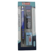Mikro Kırtasiye Okul Seti Versatil 3 Lü  0,7 ( Kalem+Silgi+Uç) MK-3003-3 - 3