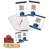 Gıpta Bloknot Prisma Spiralli Karton Kapak Çizgili 100 YP A4 1376 - 1