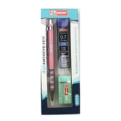 Mikro Kırtasiye Okul Seti Versatil 3 Lü 0,7 ( Kalem+Silgi+Uç) MK-3003-3 - 5