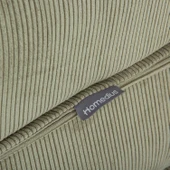 Mocca Fitilli Kadife Çift Kişilik Katlanır Yatak Katlanır Koltuk  Gri Çift - 8