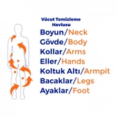 Lorina Vücut Temizleme Havlusu 50 li 10 Paket thumbnail 2