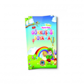 4E Boyama Kitabı Gökkuşağı Örnekli Renkli 128 Syf Karatay Yayınevi - 1