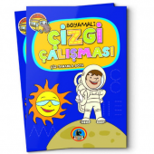 4E Boyama Kitabı Kalın Çizgi Çalışması-1 128 Syf Karatay Yayınevi - 2