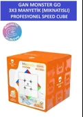 MG356 M 3x3 MIKNATISLI Manyetik Zeka Küpü - Profesyonel Speed Cube - Sabır Küpü - - 3