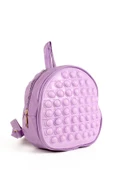 Çocuk Pop It Push Bubble Ayarlanabilir Askılı Anaokulu Sırt Çantası 20x20cm 54 Baloncuklu - 1