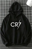 Unisex Cr7 Baskılı Sweatshirt thumbnail 3