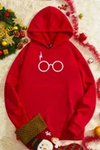 Unisex Potter Baskılı Sweatshirt thumbnail 1