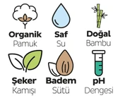 Sleepy Ecologic Yenidoğan Islak Bebek Bakım Havlusu 40 Yaprak thumbnail 2