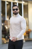 5'li Paket Erkek Boğazlı Balıkçı Triko Kazak - 6