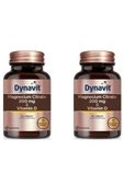Dynavit Magnesium Citrate 200 mg & Vitamin D 60 Tablet 2 Adet - 1
