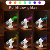 Masaüstü Volkan Şekilli Nemlendirici Difüzör Buhar Makinesi Hava Temizleyici - 5