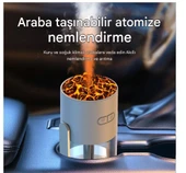 Masaüstü Volkan Şekilli Nemlendirici Difüzör Buhar Makinesi Hava Temizleyici - 6