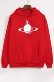Unisex Astronaut Rides Baskılı Sweatshirt thumbnail 3