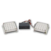 Mega Oto Market 3 Modlu 20 Ledli 2 Adet Beyaz Çakar Lamba Resmi Kurtarma Araç ve Offroad ile uyumlu - 1