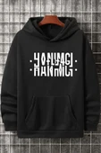 Hanımcı Yazılı Katlamalı Sweatshirt thumbnail 9
