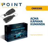 Uzaktan Kumandalı Oto Açma Kapama Seti 3 Düğmeli - 1