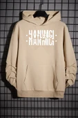 Hanımcı Yazılı Katlamalı Sweatshirt thumbnail 3