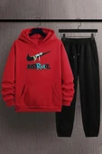 Unisex Just Baskılı Eşofman Takımı - 1