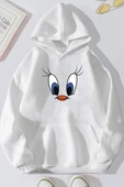 Unisex Tweety Baskılı Sweatshirt - 7