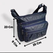 Bayan Çapraz Omuz Çantası Lacivert Gvn-0095 - 6
