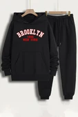 Unisex Brooklyn  Baskılı Eşofman Takımı thumbnail 3