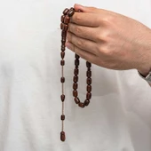 Sıkma Kehribar Tesbih - 3