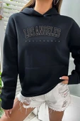 Unisex Los Angles  Baskılı Sweatshirt thumbnail 5