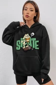 Unisex All Day Rabbit Baskılı Sweatshirt thumbnail 2