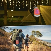 BUFFER® Askılı Solar Enerji İle Şarj Olabilen Sinek Öldürücü Kamp Feneri Işıldak - 3