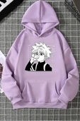 Unisex Killua Zoldyck Baskılı Sweatshirt - 8
