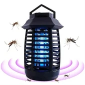 BUFFER® Tutma ve Asma Saplı Ledli Sinek Makinası 2W Sinek Öldürücü UV Mor Işıklı Aparat - 1