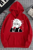 Unisex Killua Zoldyck Baskılı Sweatshirt - 4