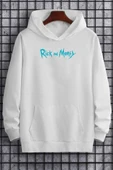 Unisex Rick and Morty Baskılı Sweatshirt thumbnail 1