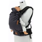 New Age Bebekle Büyüyen %100 Pamuklu Ergonomik Bebek Kanguru (0-4 Yaş) - ANTRASİT thumbnail 6