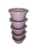 Hobby Life Tick Tock Hava Sızdırmaz Saklama Kabı 5'li Set 5 x 250 ML Pudra - 2