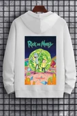 Unisex Rick and Morty Baskılı Sweatshirt thumbnail 2